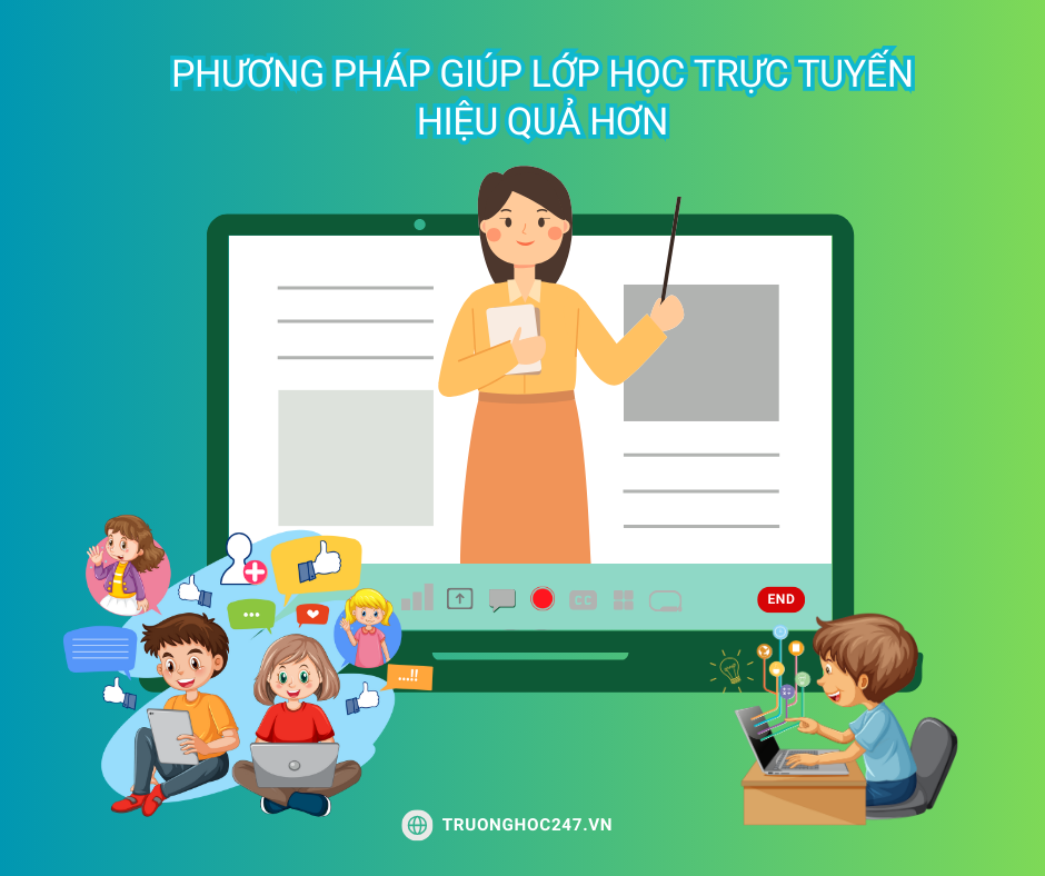 Những Phương Pháp Giúp Dạy Và Học Trực Tuyến Hiệu Quả