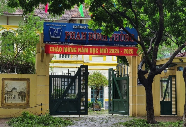 Nhiều Trường Học Trên Địa Bàn Hà Nội Bị Thiệt Hại Về Cơ Sở Vật Chất Do Bão&Amp;Nbsp;