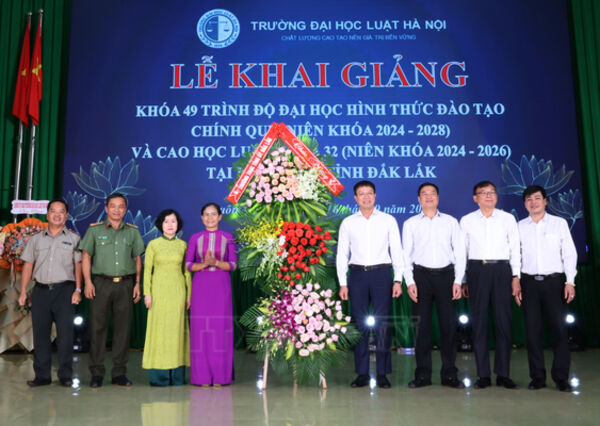 262 Sinh Viên, Thí Sinh Trúng Tuyển Vào Phân Hiệu Trường Đại Học Luật Tại Đắk Lắk