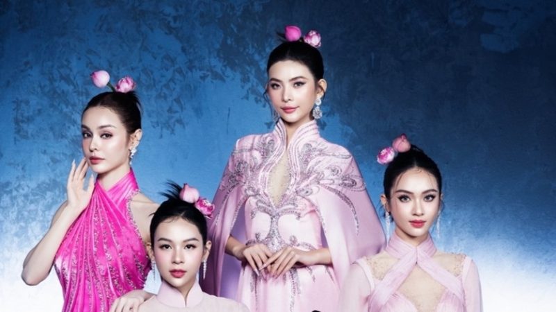 Thí Sinh Miss Universe Vietnam Duyên Dáng Với Áo Dài Đậm Chất Trung Thu