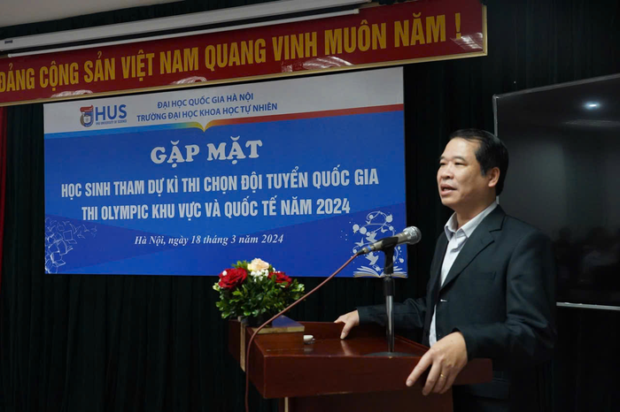 Giáo Sư, Tiến Sĩ Lê Thanh Sơn, Phó Hiệu Trưởng Trường Đại Học Khoa Học Tự Nhiên, Đại Học Quốc Gia Hà Nội. (Ảnh: Nvcc)