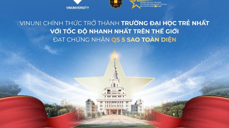 Vinuni Trở Thành Đại Học Trẻ Nhất, Với Tốc Độ Nhanh Nhất Thế Giới Đạt Chứng Nhận Qs 5 Sao