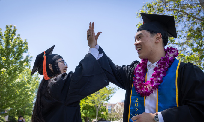 Sinh Viên Đại Học Bang San Jose Trong Ngày Tốt Nghiệp, Tháng 5/2024. Ảnh: San Jose State University Fanpage