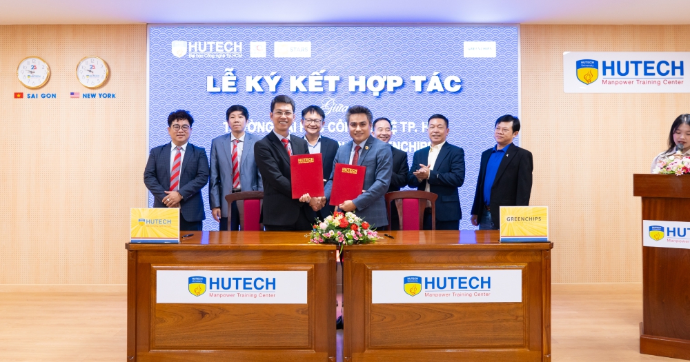 Hutech Ký Kết Mou Với Greenchips Technology, Mở Rộng Cơ Hội Thực Tập Và Làm Việc Lĩnh Vực Bán Dẫn Cho Sinh Viên