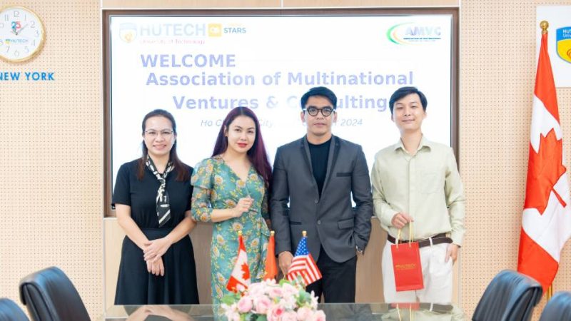 Hutech Mở Rộng Tiềm Năng Trao Đổi Quốc Tế Cho Sinh Viên Tại Buổi Làm Việc Với Amvc