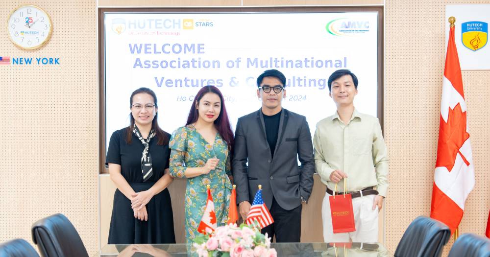 Hutech Mở Rộng Tiềm Năng Trao Đổi Quốc Tế Cho Sinh Viên Tại Buổi Làm Việc Với Amvc