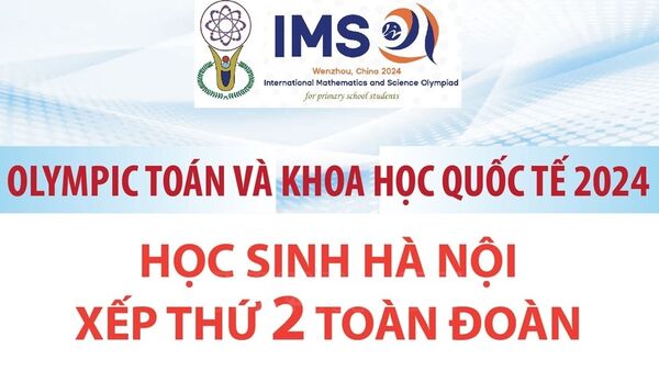 Học Sinh Hà Nội Xếp Thứ 2 Toàn Đoàn Tại Olympic Toán Và Khoa Học Quốc Tế