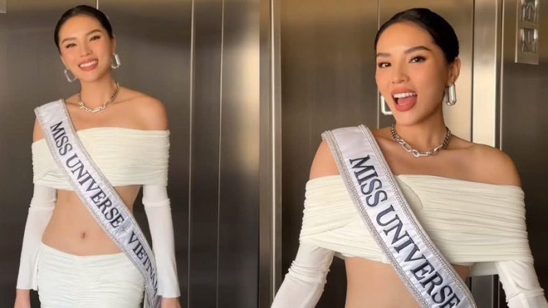 Kỳ Duyên Khoe Eo Táo Bạo, ‘Đọ’ Sắc Cùng Dàn Thí Sinh Miss Universe 2024