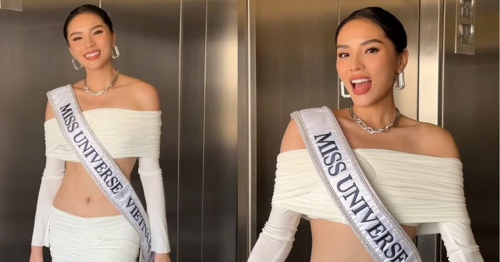 Kỳ Duyên Khoe Eo Táo Bạo, ‘Đọ’ Sắc Cùng Dàn Thí Sinh Miss Universe 2024