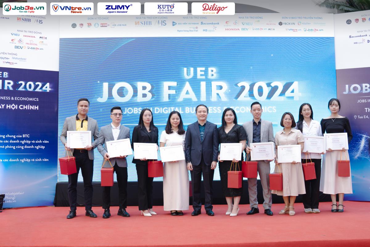 Nền Tảng Tuyển Dụng Tích Hợp 20 Loại Ai Trở Thành Nhà Tài Trợ Chính Thức Của Ueb Job Fair 2024