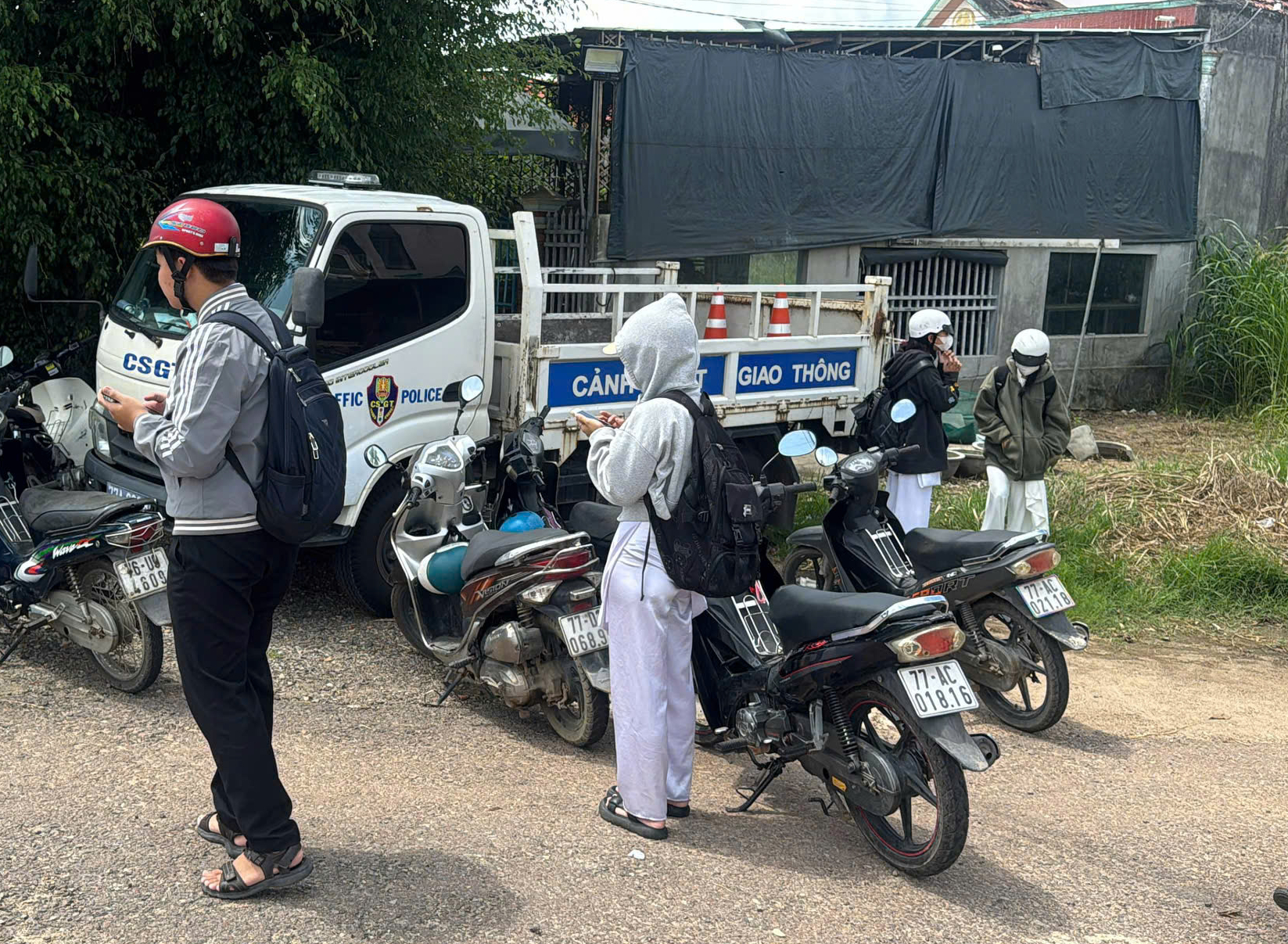 Bình Định: Học Sinh Vi Phạm Giao Thông Giảm Hẳn Sau Nửa Tháng Ra Quân Cao Điểm- Ảnh 2.