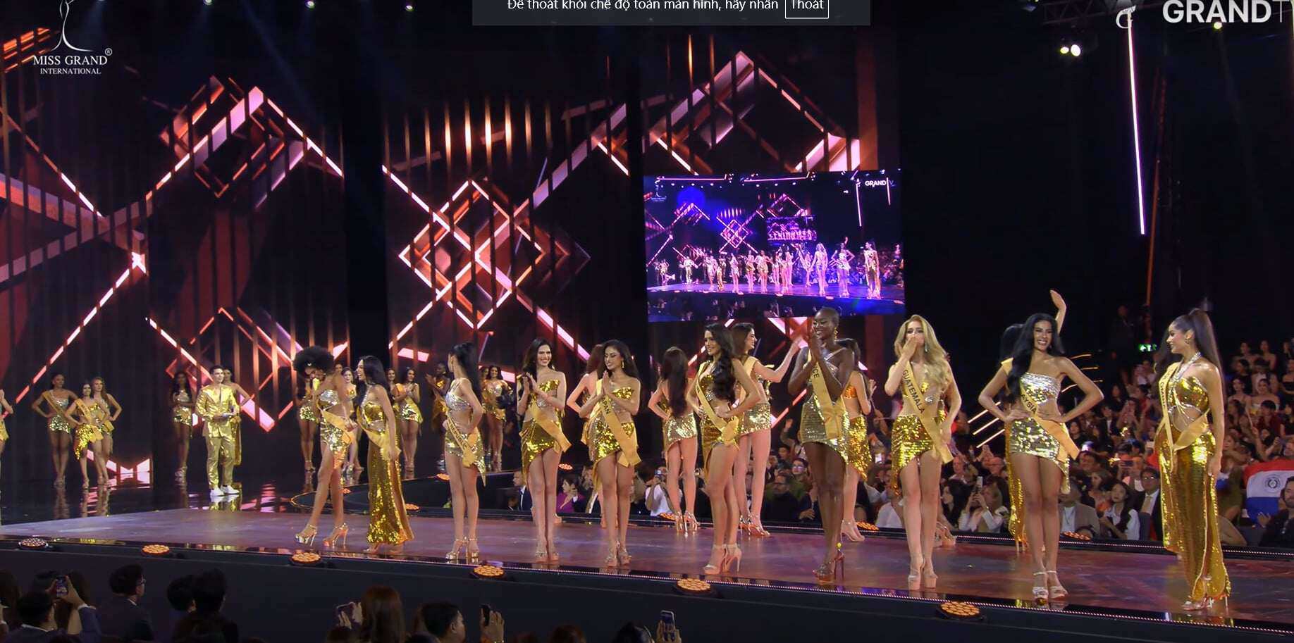 Trực Tiếp Miss Grand International 2024: Top 20 Lộ Diện, Đại Diện Việt Nam Không Có Trong Danh Sách - 3