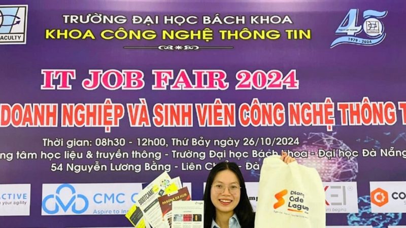 ‏Hơn 300 Sinh Viên Đà Nẵng Tham Gia Ngày Hội Việc Làm Ngành Công Nghệ Thông Tin‏