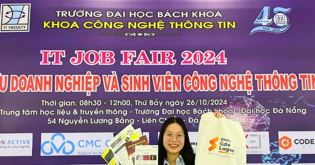 ‏Hơn 300 Sinh Viên Đà Nẵng Tham Gia Ngày Hội Việc Làm Ngành Công Nghệ Thông Tin‏