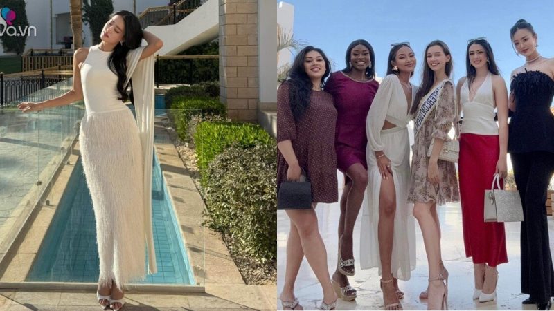 Bùi Khánh Linh Khoe Sắc Vóc Nổi Trội Bên Dàn Thí Sinh Miss Intercontinental 2024