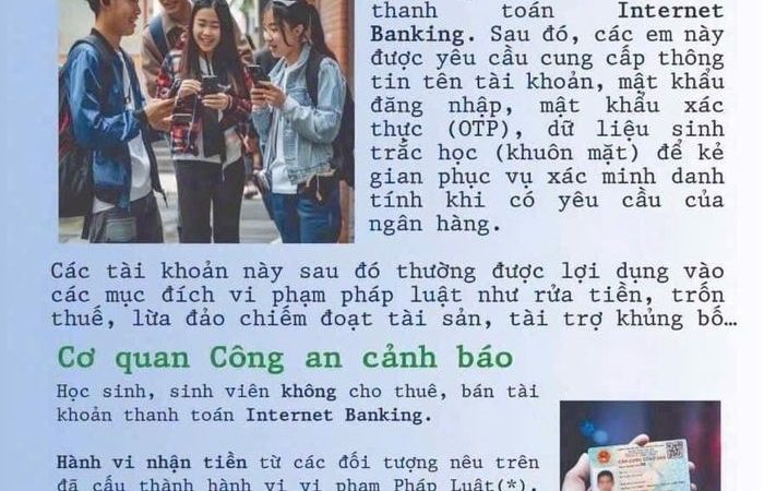 Cảnh Giác Với Chiêu Trò Lừa Đảo Học Sinh, Sinh Viên