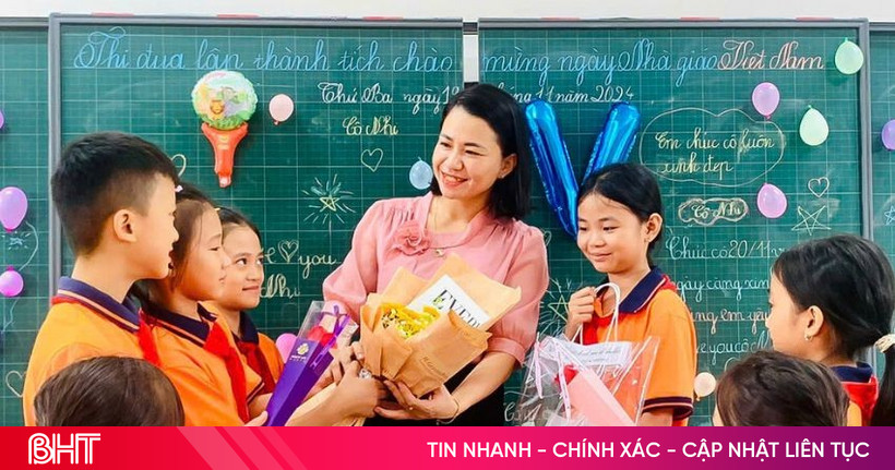 Nhân lên niềm tự hào, khát vọng cống hiến của đội ngũ giáo viên Hà Tĩnh | Báo Hà Tĩnh